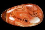 Polished, Banded Carnelian Agate - Madagascar #145942-2